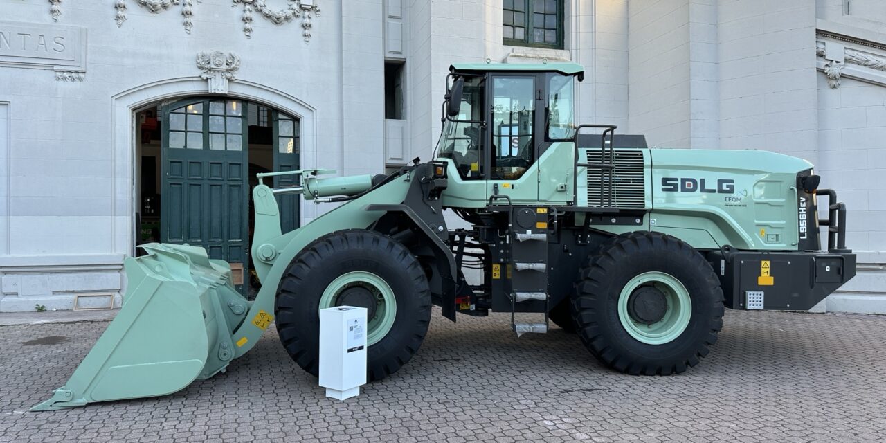 Cargador Eléctrico SDLG L956HEV: la transición energética ya está en marcha