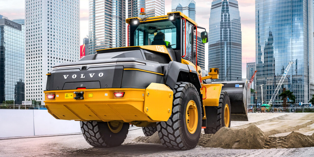 Volvo CE gana el premio Red Dot por el diseño eléctrico del L120 Electric
